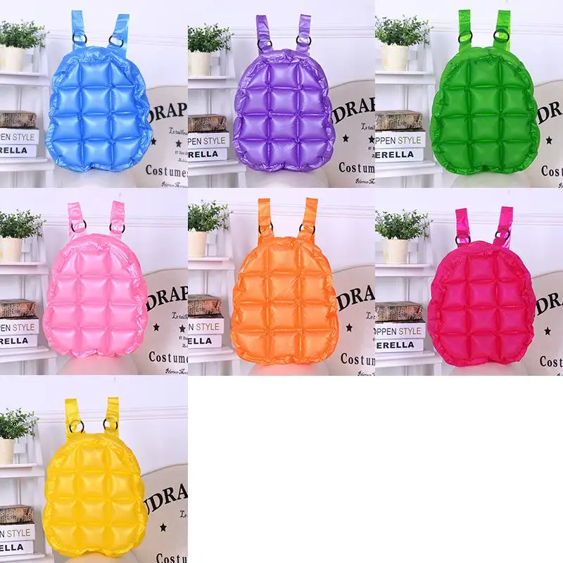 Pvc Beach Bag Waterproof Inflatable Children's Schoolbag Women's Backpack Waterproof Bag Beach Bag Outdoor Supplies Swimming bag