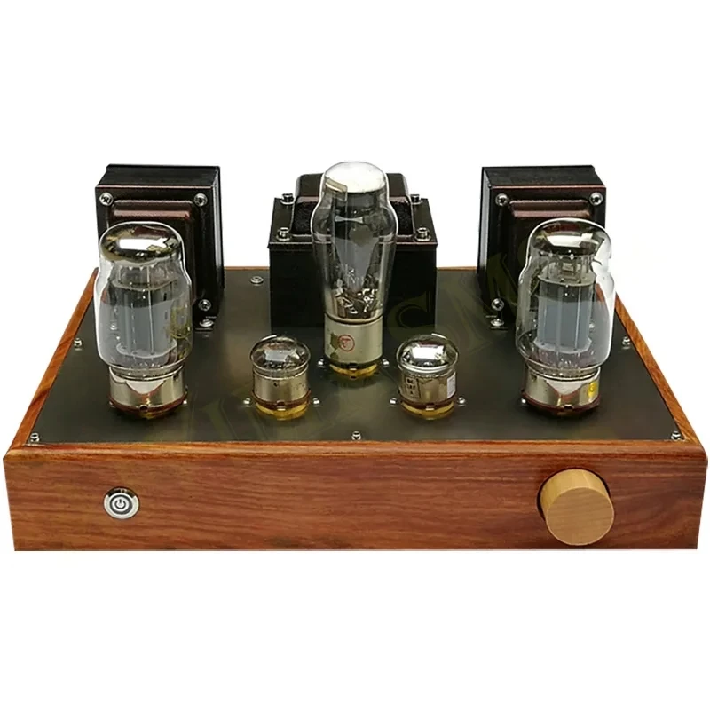 AIYIMA SMSL 717A Push KT88 Single-ended Class A Vacuum Tube Amplifier 5Z3P Rectifier 10W+10W Pure Handmade Weld power Amplifier