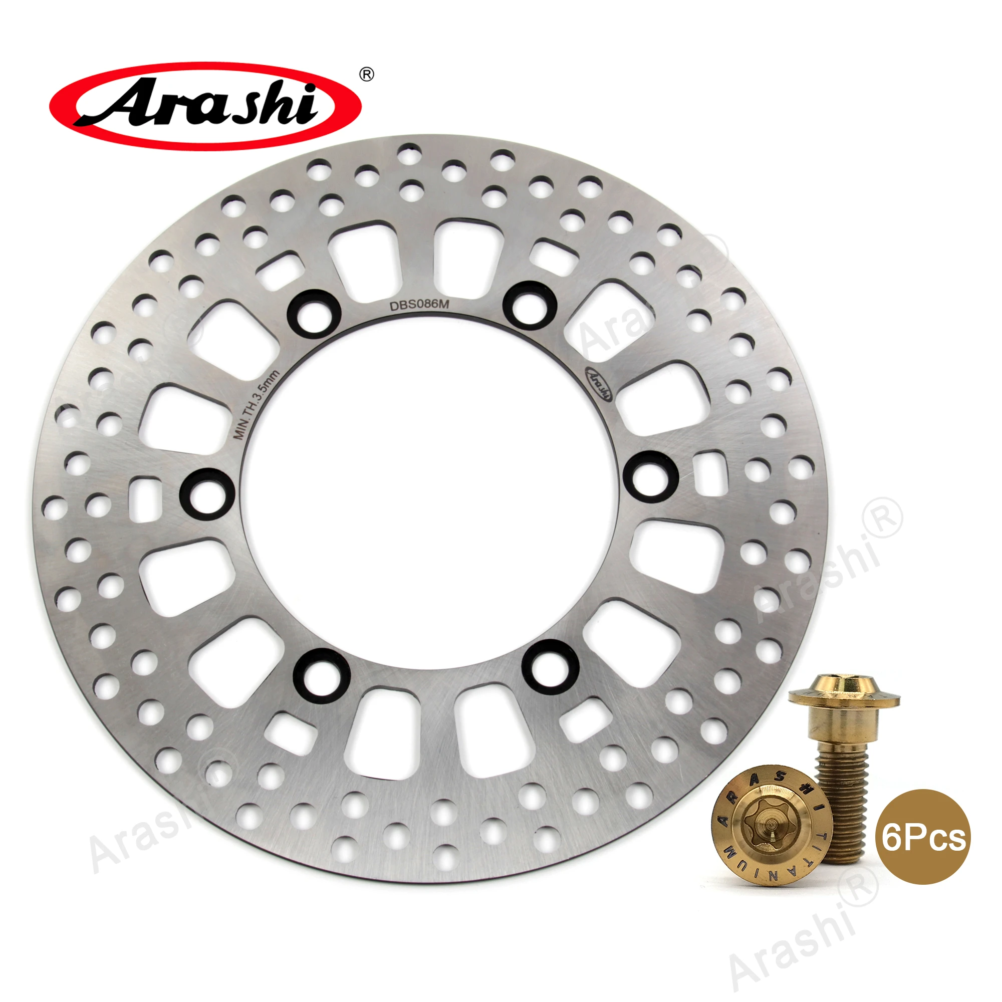 ARASHI GLAMOUR 125 / HUNK 150 Front Brake Disc CNC Disk Rotor For HERO GLAMOUR 125 / HUNK 150 Rear Drum Model 2011 2012