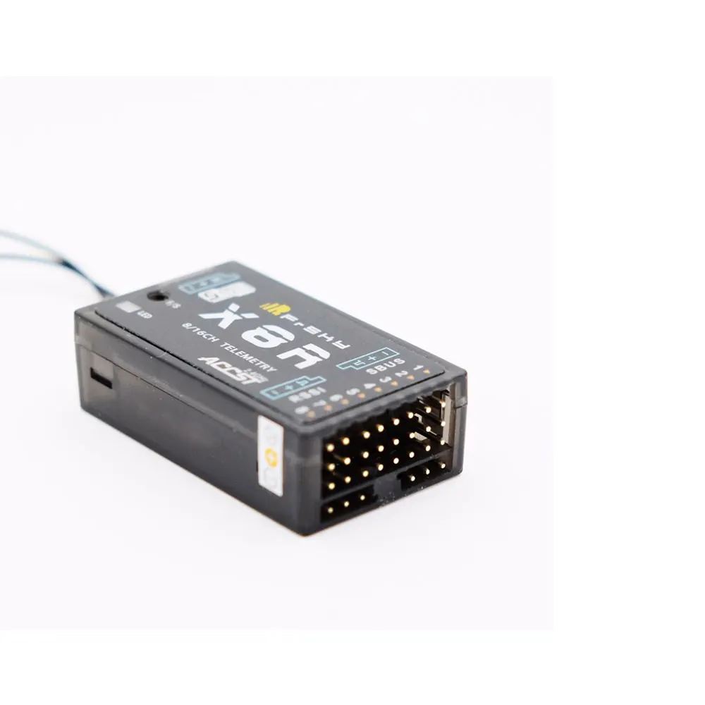 Receptor FrSky X8R de telemetría de 8/16 canales para multicóptero cuadricóptero RC Compatible con transmisor X7 X9D X12S