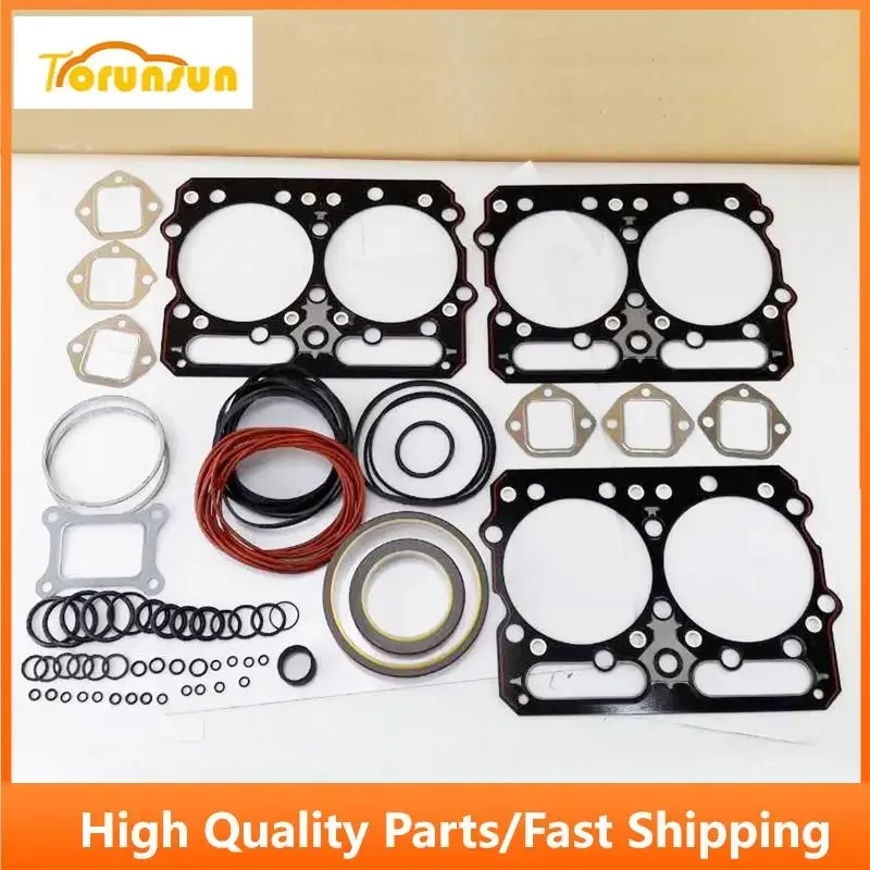 For Cummins engine parts NT855 NTA855 full gasket set with cylinder head gasket