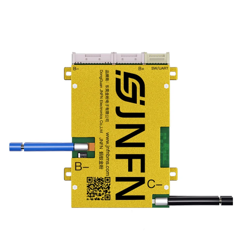 JNFN ANT BMS 8S 16S 20S 22S 24V 36V 48V 40A-340A Lifepo4 Li-ion LTO Smart BMS 18650 21700 z Bluetooth do baterii skuterów — zdjęcie produktu 7