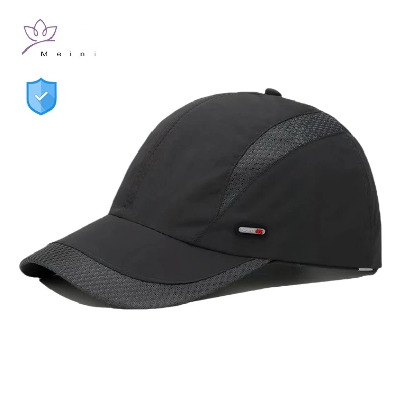 

Real electromagnetic radiation protective silver fiber baseball cap power industry data centers, substations EMR shielding caps