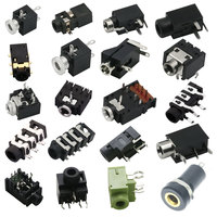 2.5MM 3.5MM Headphone Jack Audio Jack Audio Socket 3/4/5/6/8 Pin DIP/SMD PJ-201M PJ-210B PJ-306M PJ-307 PJ-313D/E PJ-317A PJ-391