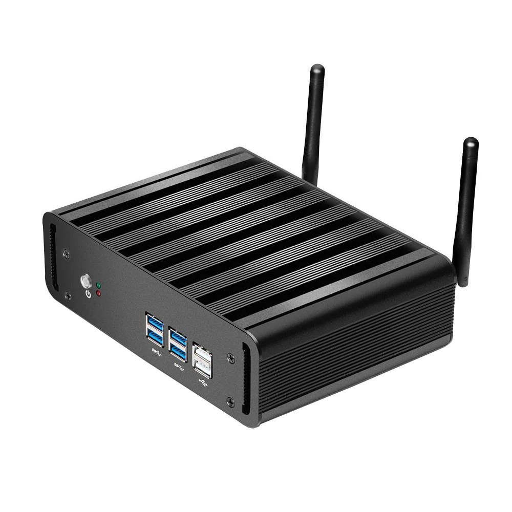 Mini PC Fanless Windows 10 Pro DDR3L RAM Core i7 4500U i5 7200U i3 7100U  Mini Computer HTPC TV Box USB WIFI Desktop gaming pc