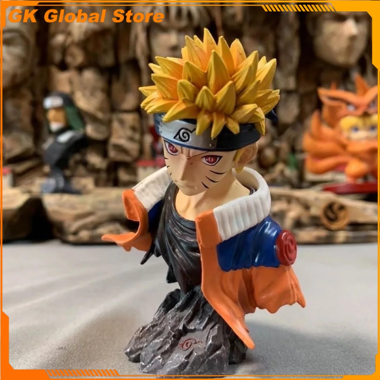 10 cm NARUTO Anime Figuur Nieuwe Uzumaki Naruto Omtrek Model Scène Standbeeld Desktop Decoratie Ornamenten Kinderen Kerstcadeaus Speelgoed