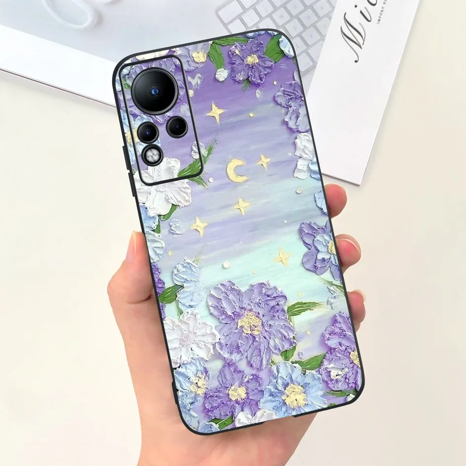For Infinix Note 11 Case X663 X663B Back Cover Lovely Astronaut Silicone Soft TPU Phone Case For Infinix Note 12 G88 Note11 Capa
