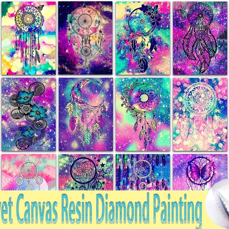 5D DIY Velvet Canvas Resin Diamond Painting Color Wall Love Home Decor Diamond Embroidery Cross Stitch Diamond Mosaic Paint Gift