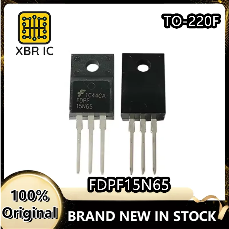 

(15/40 pieces) FDPF15N65 15N65 FDPF15 Field Effect Transistor 15A/650V TO-220F Brand New Genuine Original In Stock