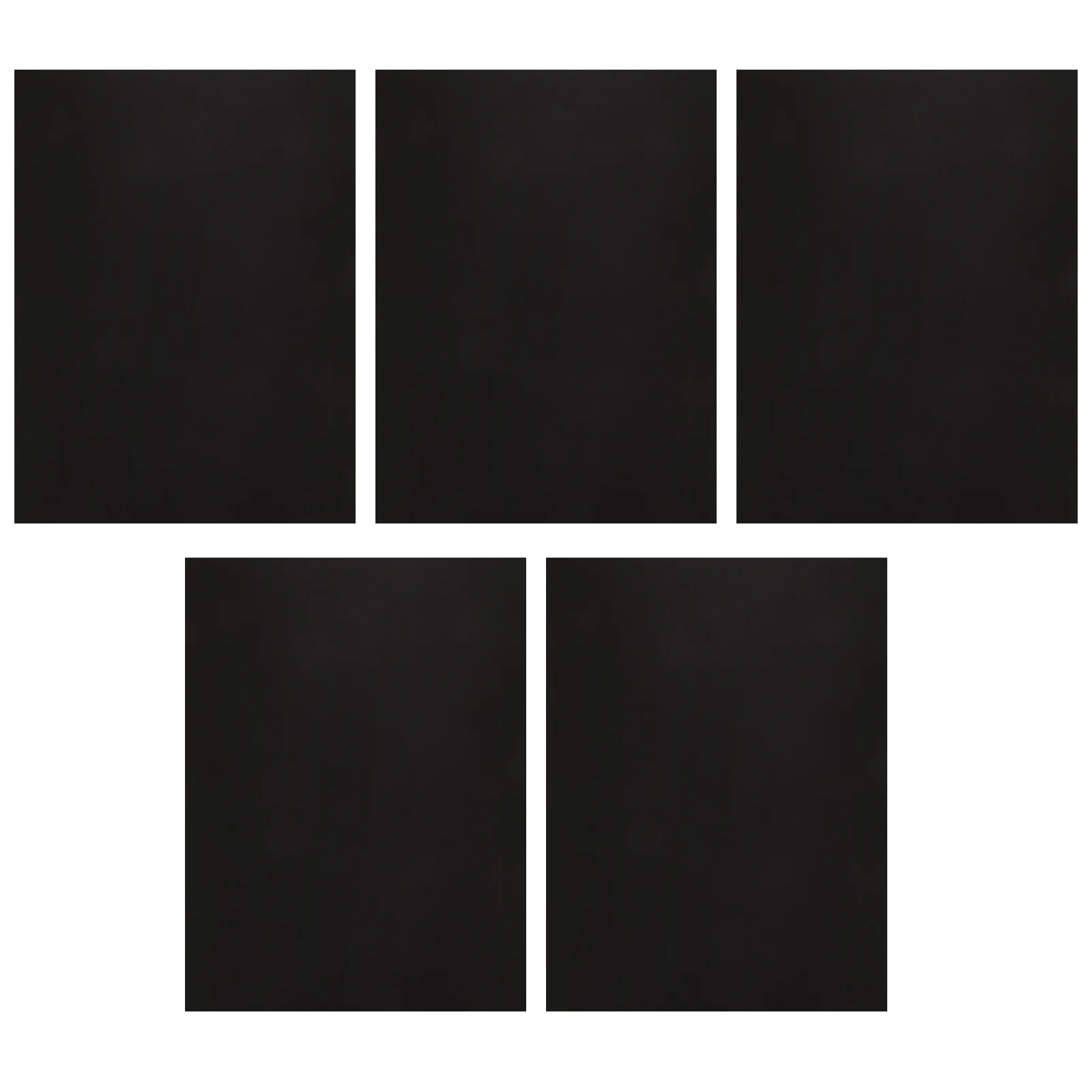 

5 шт. черных матовых пластиковых вкладышей для дна сумки формата А4, формирующих основание для сумок-тоут, органайзеров, подкладок для багажа, для самостоятельного изготовления