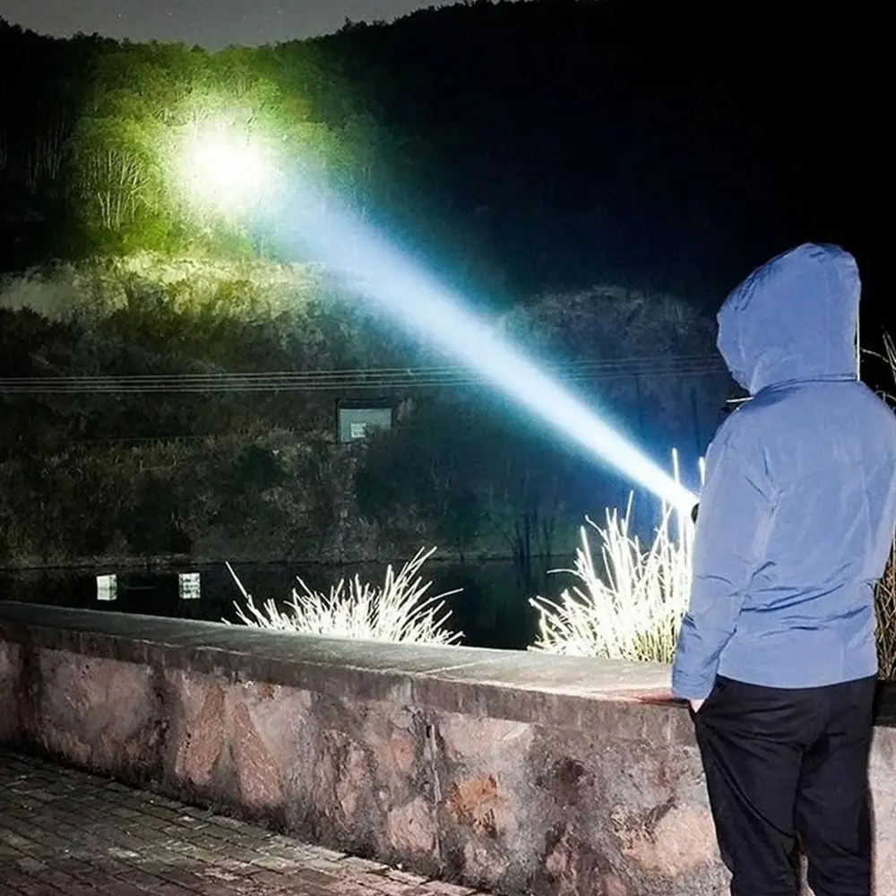 With Clip Three-Eyed Mini Flashlight Mini Portable Flash Super Power Flashlight Multi-Uses Rechargeable Emergency Flashlights