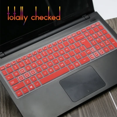 15.6 inch Silicone Keyboard Cover Protector For MACHENIKE MR X6S X6Ti-M MECHREVO MR T6S-LE09  MR T6S X6S-M X6S-E X6S-H X615 inch