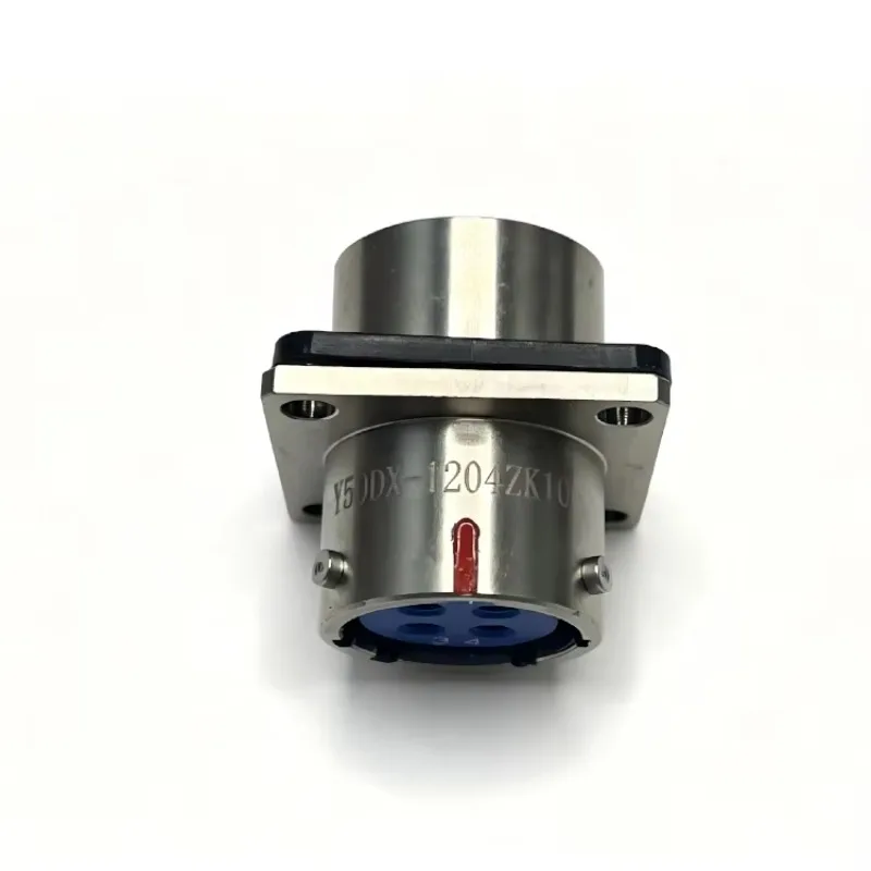 Y50DX-1204ZK10 ZK11 High-Performance Circular Aviation Connector 4 Pin Rugged Anti-Vibration Industrial Connector
