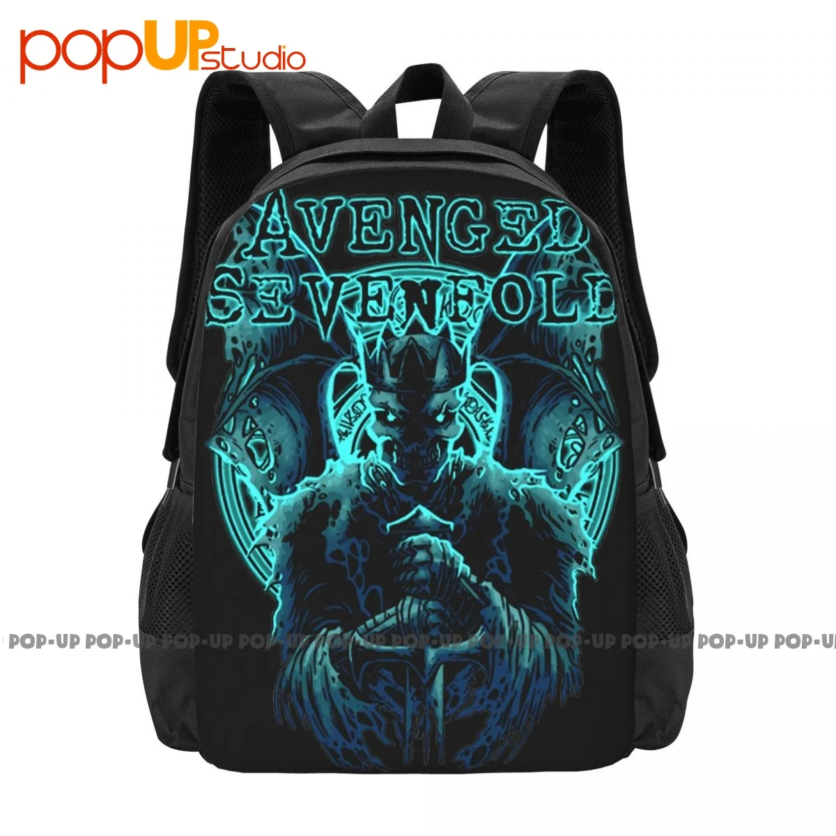 Avenged Sevenfold Knight Backpack Large Capacity Gym Beach Bag Storage Bag Large Capacity