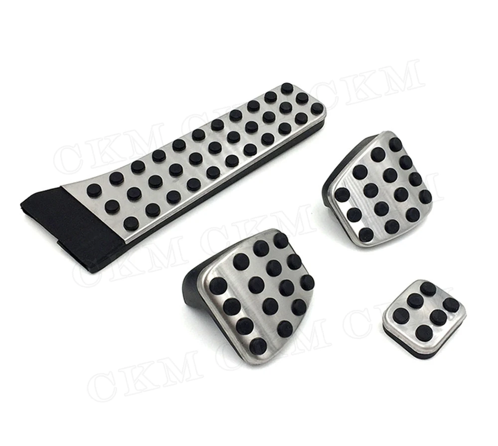 Non-Slip Car Pedal Cover Set Pedali Styling For Mercedes Benz C E S GLC GLK SLK CLS SL Class W203 W222 W213 W205 W212 W218