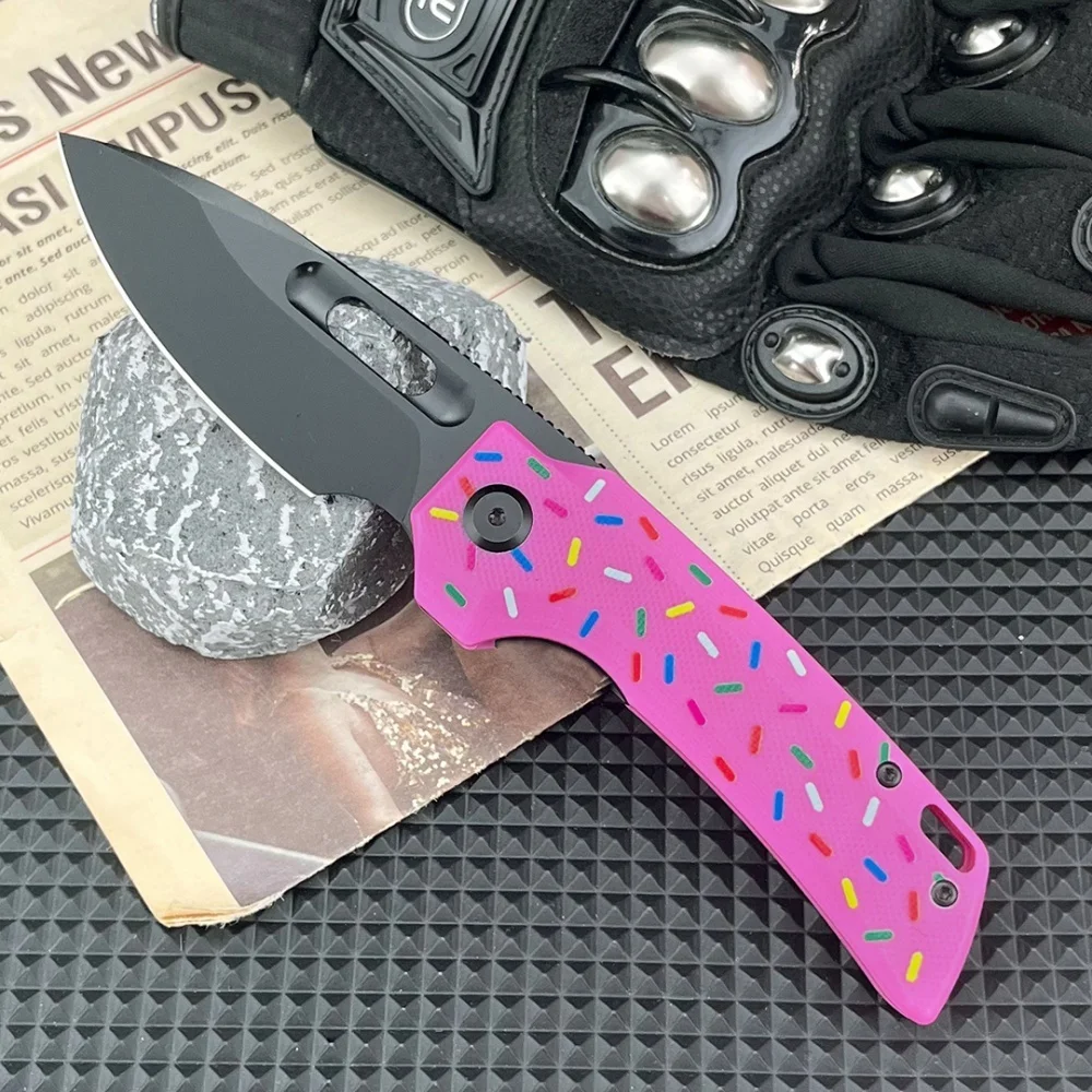 

New Outdoor Mini Pocket Folding Knife G10 Handle D2 Blade Sharp Tactical Survival Hunting Knife EDC Portable Camping Tool
