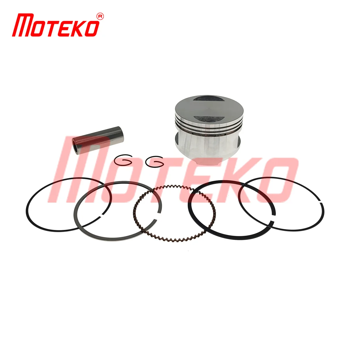 BX1405409 GY6 150CC 57.4MM BORE 15MM PIN PISTON KIT 4T 150CC 157QMJ SCOOTER ENGINE PARTS FOR CHINESE SCOOTERS ATV QUAD