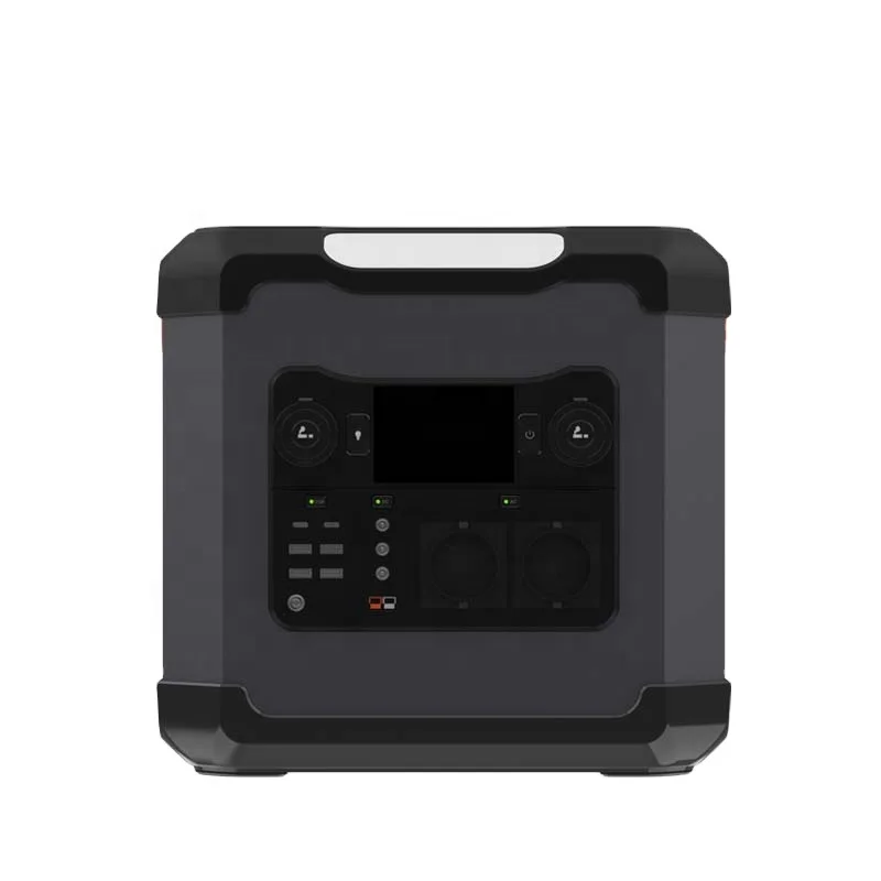 High Power 1500W Outdoor Multi-Function Solar Portable Power Station  With Bidirectional Inverter