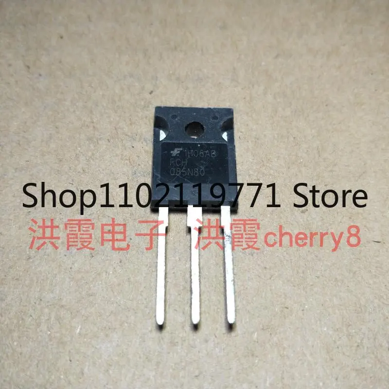 

FCH085N80 MOS 800V 46A TO-247 NEW 2pcs/lot