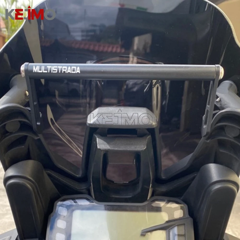 

For Ducati Multistrada MULTISTRADA MTS 950/1200/S 1200S ENDURO 2020-2023 2024 Phone Holder Stand GPS Navigation Plate Bracket