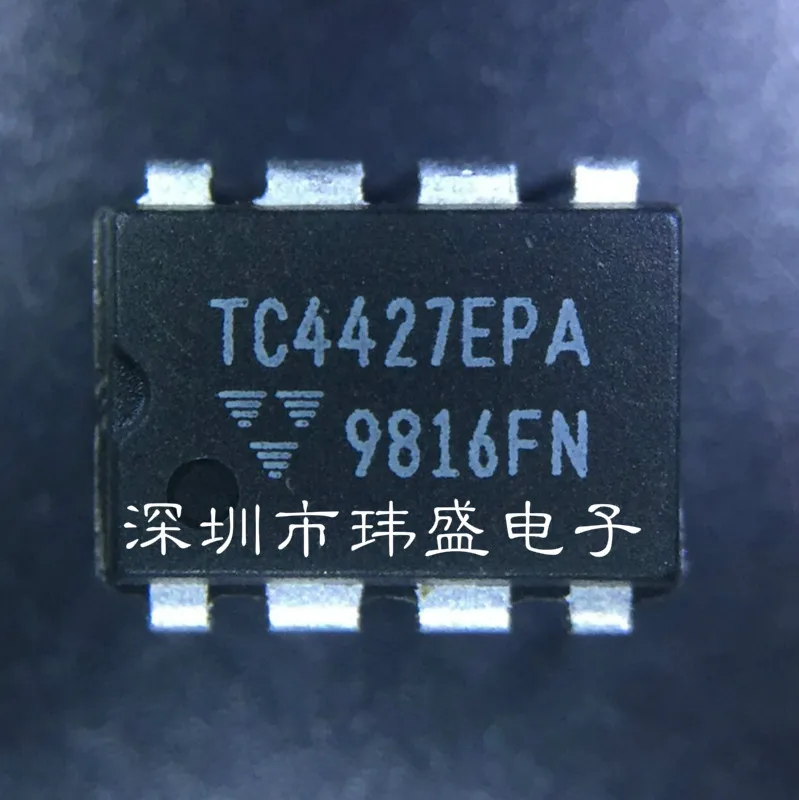 10 pieces  TC4427CPA DIP-8   TC4427 MOSFET TC4427EPA