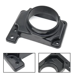 76MM Mass Air Flow Sensor Intake Filter Adapter Plate Black For Mitsubishi 2002 2003 2004 2005 206 Lancer V6 L4