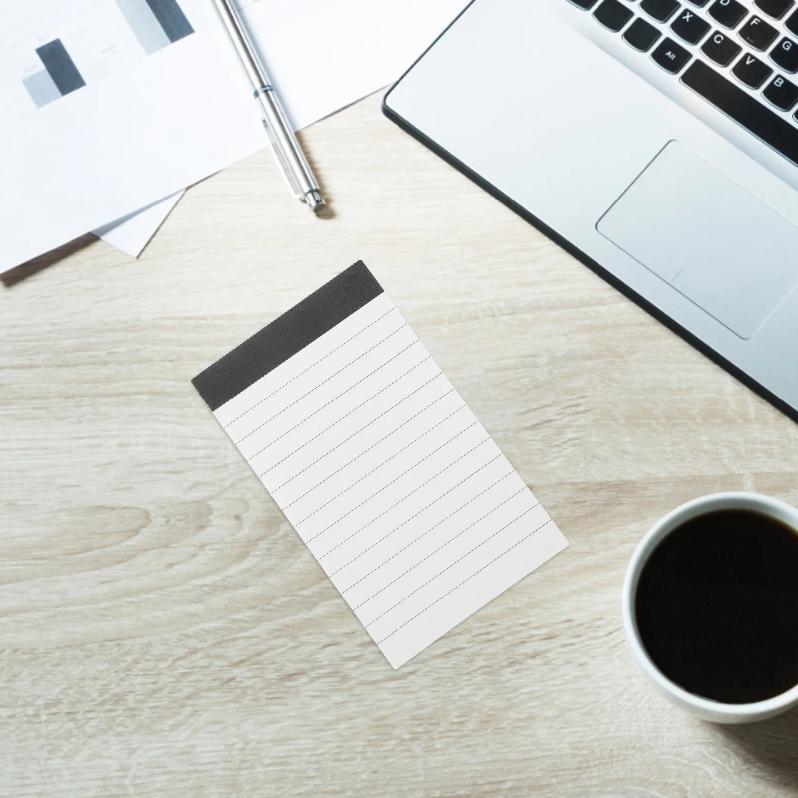 5pcs Notepads College Ruled Perforated Lined Writing Pads Portable Pocket Notebooks For Work Study Office Daily Use Small Legal