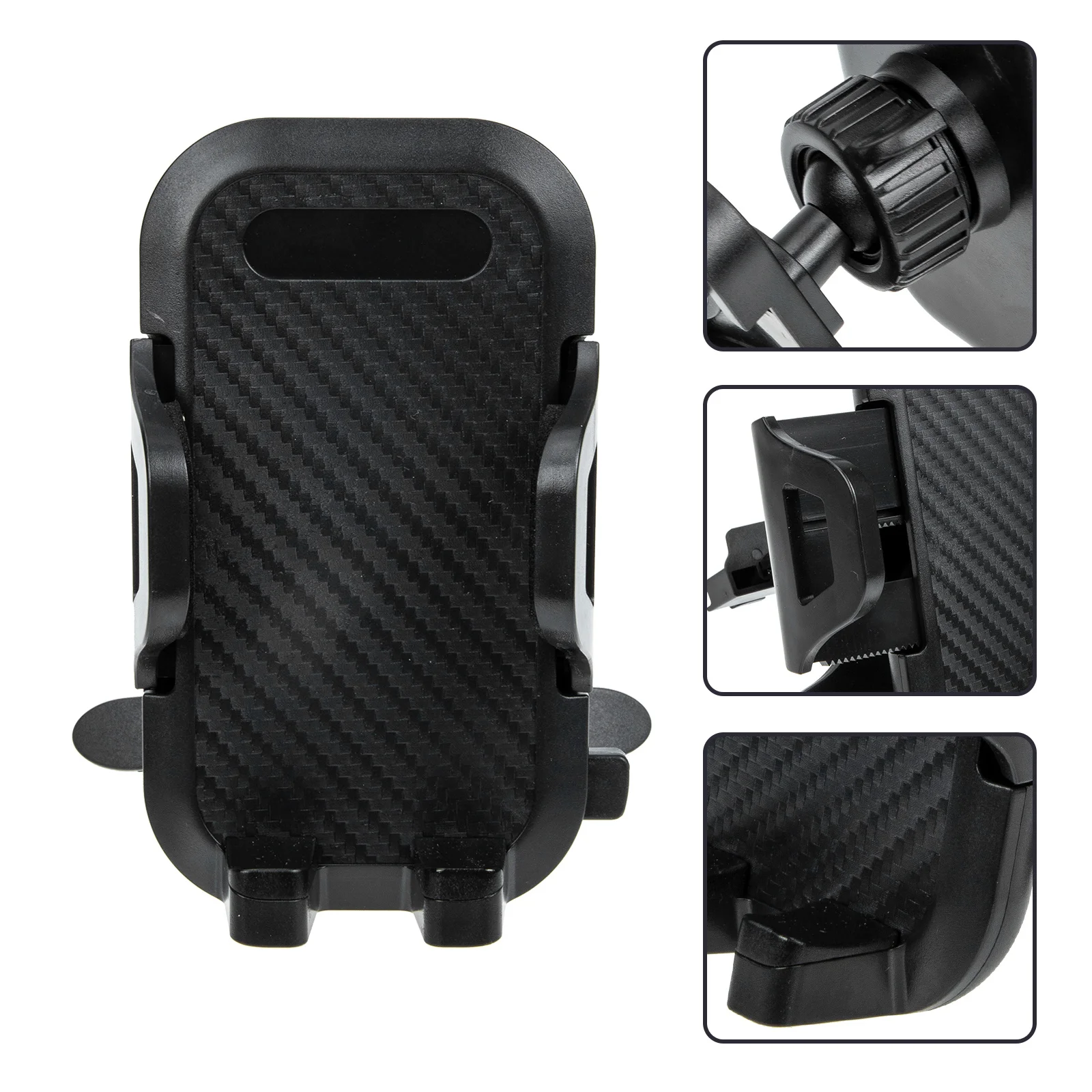 

Car Navigation Phone Holder Mobile Phone Holder Air Outlet Mount Durable ABS PVC PP Rotation Stand for Vehicle Driving