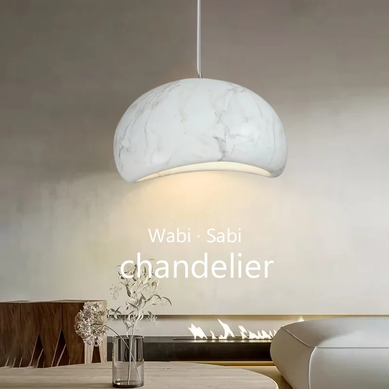 nordic creative marble wabi sabi chandelier lampada pingente de led luminaria suspensa apto para viver sala de jantar bar quarto casa loft novo 01