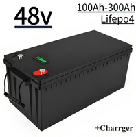 JN 48V  100Ah 150Ah 200Ah 300Ah Lifepo4 Lithium Battery pack bluetooth Parellel for Solar system 3000W 5000W 6000W Inverter