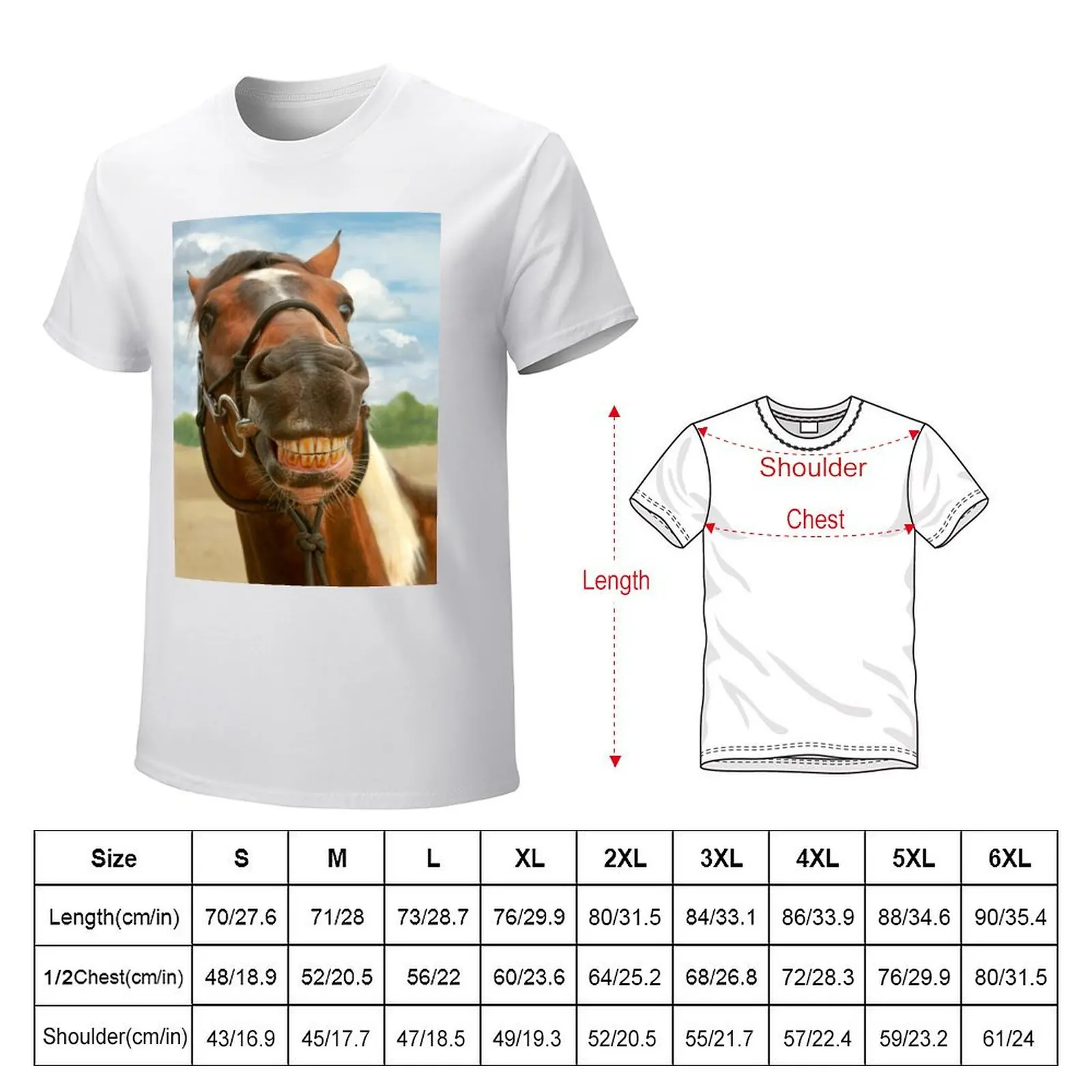 Animal - Horse - I finally got my braces off T-shirt customizeds Short sleeve tee t shirts for men pack