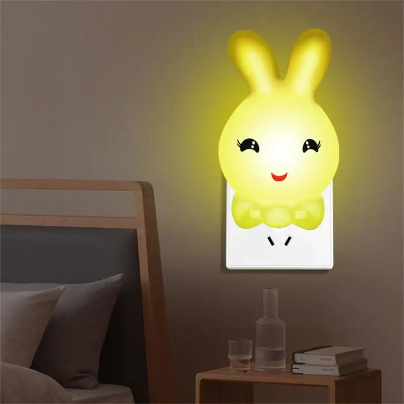 

Led Night Lamp Energy-saving Creative Household Accessories For Kids Bedroom Bedside Table Lamps Intelligent Light-sensing