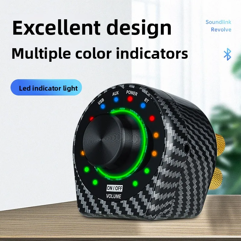 

Усилитель Bluetooth с древесным зерном, Hi-Fi, высокая мощность, 136 Вт, аудиофильский домашний аудио цифровой мини-усилитель класса D