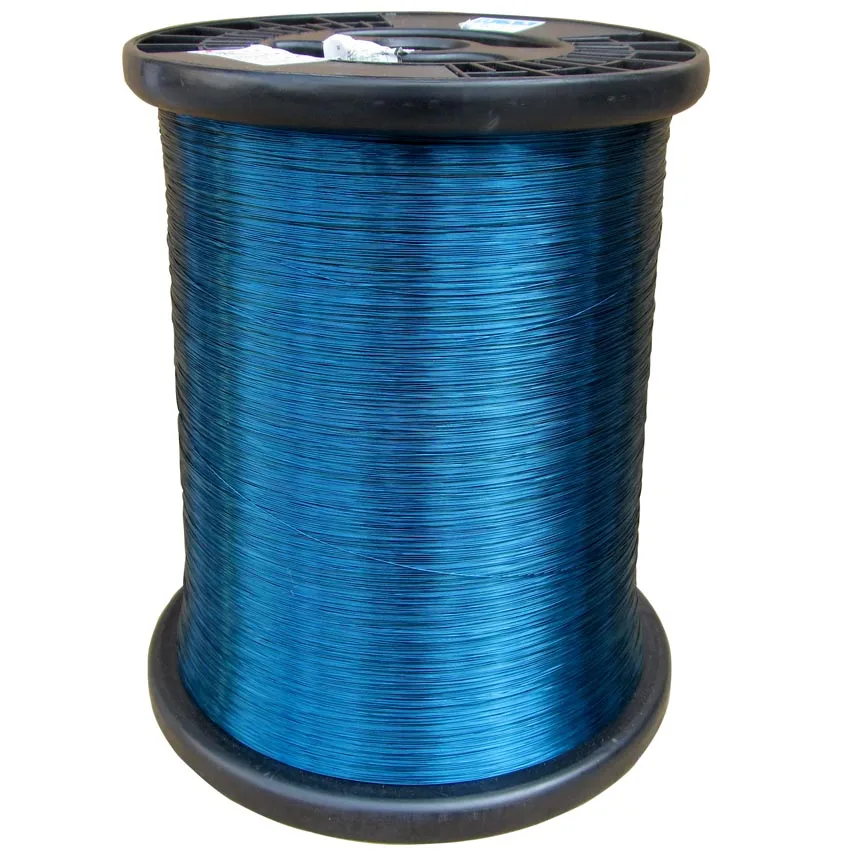 1000G 2UEW blue enamelled wire enamelled copper wire direct welding enamelled wire QA-1/QA-2/155 1KG/roll