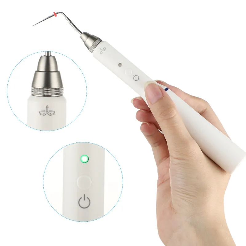 

OEM Dental Electric Heated Pen Cordless Wireless Gutta Percha Obturation System 2Tips Dentistry Dentist Products