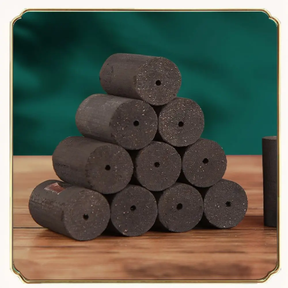 Natural Carbonized Moxa Stick For For Shennong Smokeless Mugwort Massage Rod Body Wellness Health Care Therapy Kit