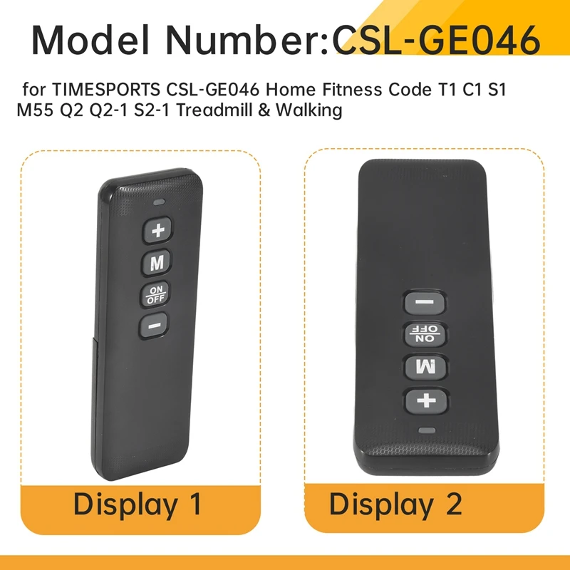 【COMPRAR AHORA】Control remoto de 433 Hz para TIMESPORTS CSL-GE046 Código de fitness en casa T1 C1 S1 M55 Q2 Q2-1 S2-1 Cinta de correr y máquina para caminar