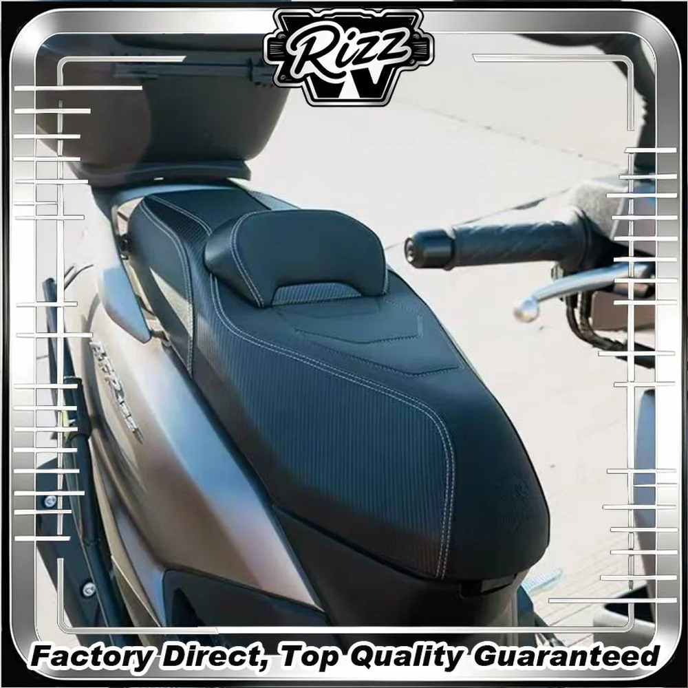【Factory Direct】For Haojue AFR125/NFR125/UFD125 Rear Seat Cushion Assembly with Lumbar Support and Soft Seat Cover