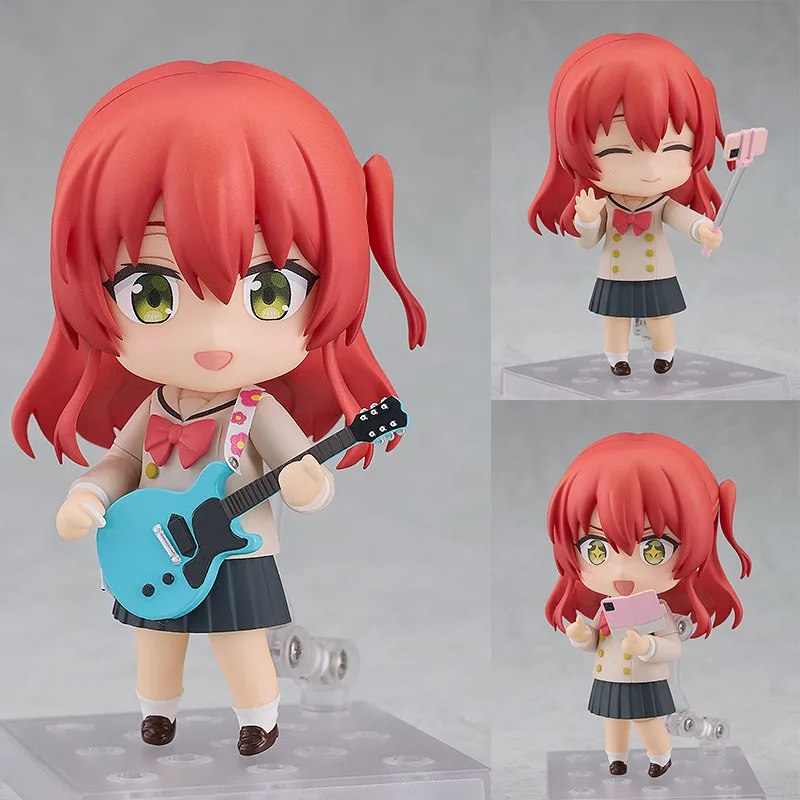 GSC، GoodSmile رجل طين GSC أصلي أصلي # 2069 Goto Solitary Rockman أنيمي دمية متنقلة لعبة مجسمة مجموعة هدايا متوفرة في المخزون #5