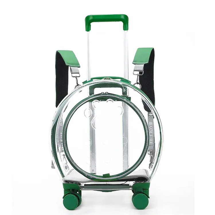 

High Quality Pet Suitcase with Shoulder Straps, Portable for Dogs To Go Out Transparent Bag, Space Cabin, Cat Bag Large Capacity