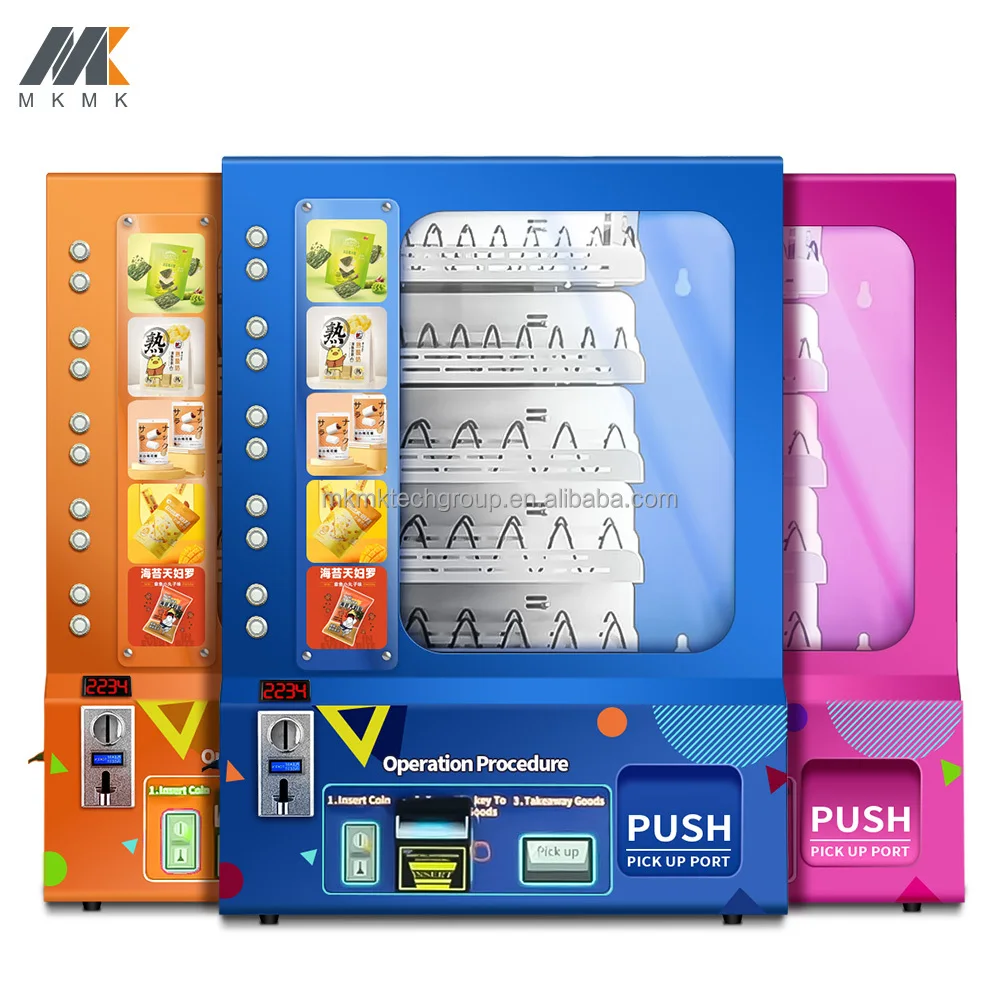 

MAKMIK Small Convenient Automatic Smart Backend Condoms and Cool Drinks Vending Machine for Small Items