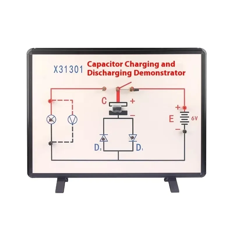 Best-selling physical experiment instrument capacitor charging and discharging demonstrator for electrical teaching