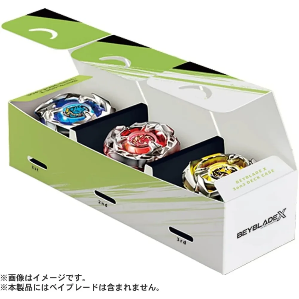 Original Takara Tomy Beyblade X BX-12 3on3 Deck Case