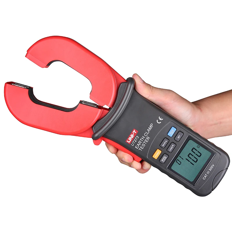 UNI-T UT273 Precision Earth Leakage and Ground Resistance Tester Auto Range Resistance Clamp Earth Ground Tester