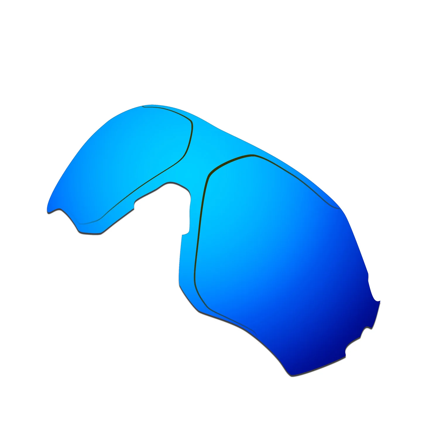 

HKUCO Replacement Lenses For EVZero Range Sunglasses Blue Polarized