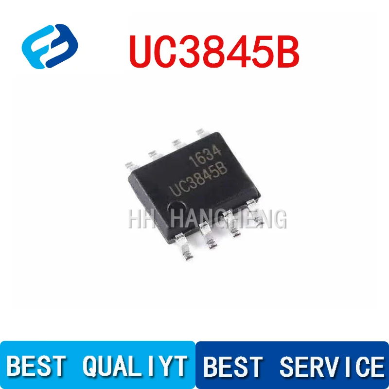 10Pcs UC3845 Sop-8 UC3845B 3845B 3845A 3845 SOP8 Smd Nieuwe En Originele Ic Chipset