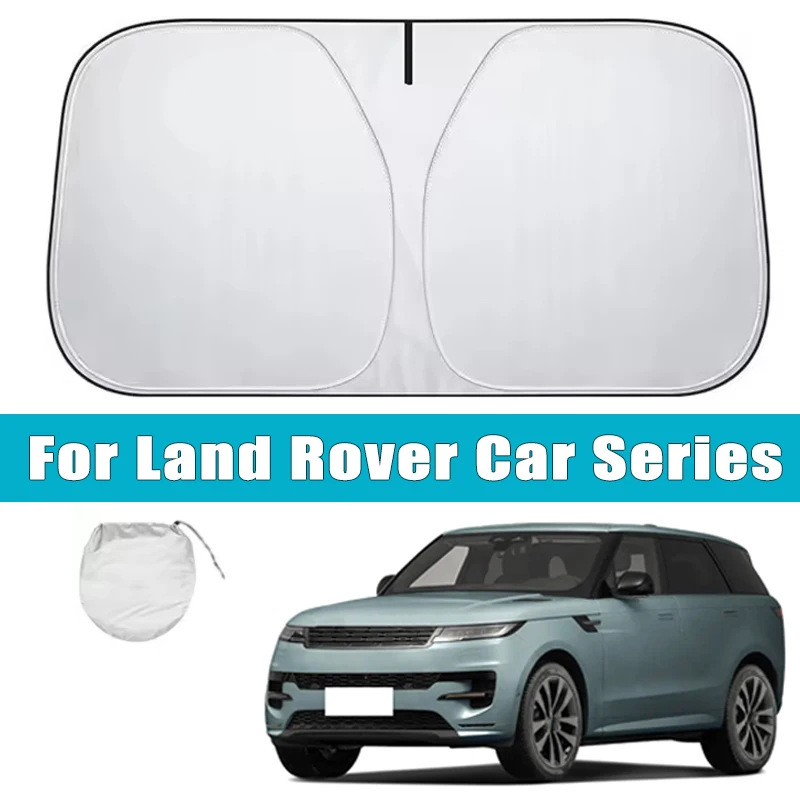 Pare-soleil pour pare-brise de voiture, protection solaire pour Land Rover Range Rover Evoque Velar Discovery Sport Defender