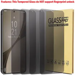 For Samsung Galaxy S24/S24 Plus/S24+/S24 Ultra 5G Case Friendly Anti Spy Privacy Tempered Glass Screen Protectors 4-Pack