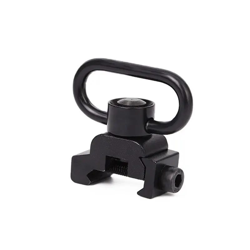 Quick Release Buckle Sling Adapter Ring QD Swivel Mount Push Button 1-1/4