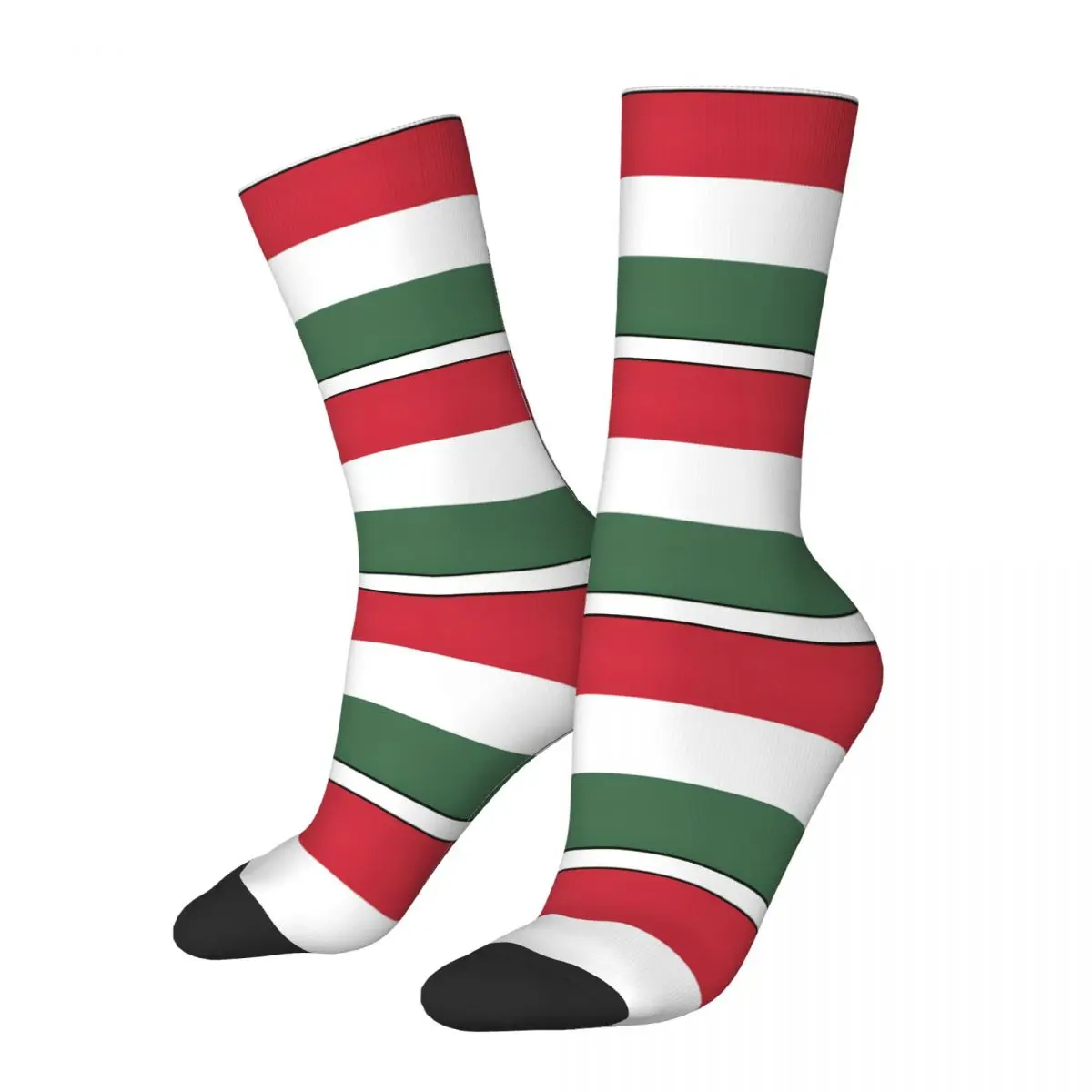 Vintage Hungarian Stickers Gifts And Other Products Sticker Hungary Men's compression Socks Unisex Europe Novelty Crew Sock